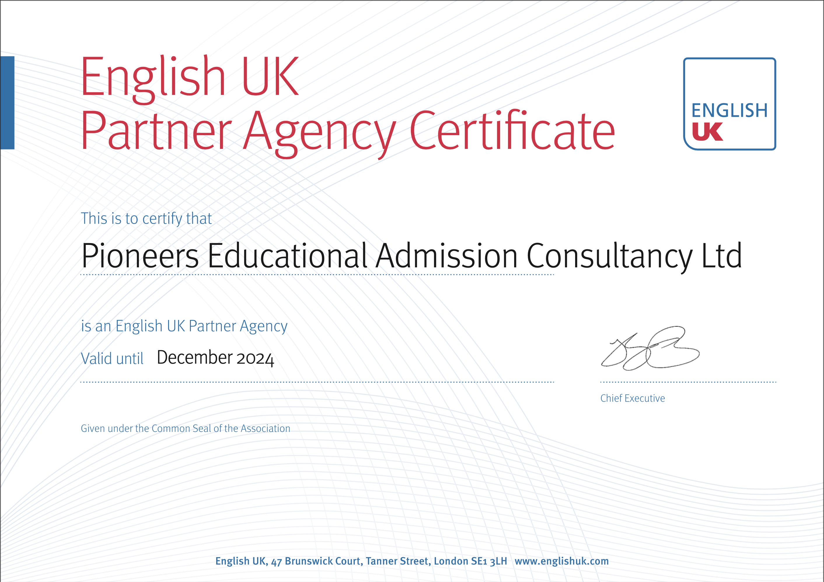 English UK Partner